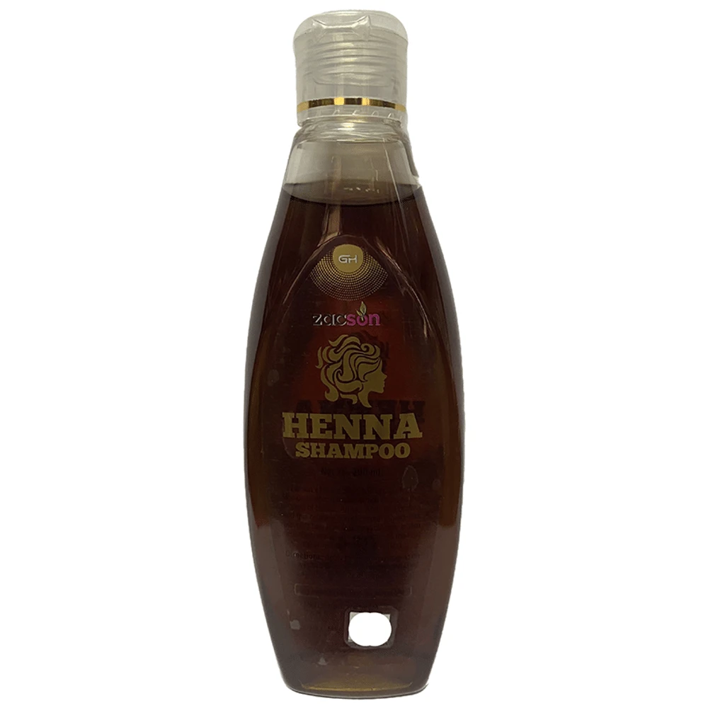 Zacson Henna Shampoo bottle of 200 ml Shampoo Zacson Henna Shampoo bottle of 200 ml Shampoo