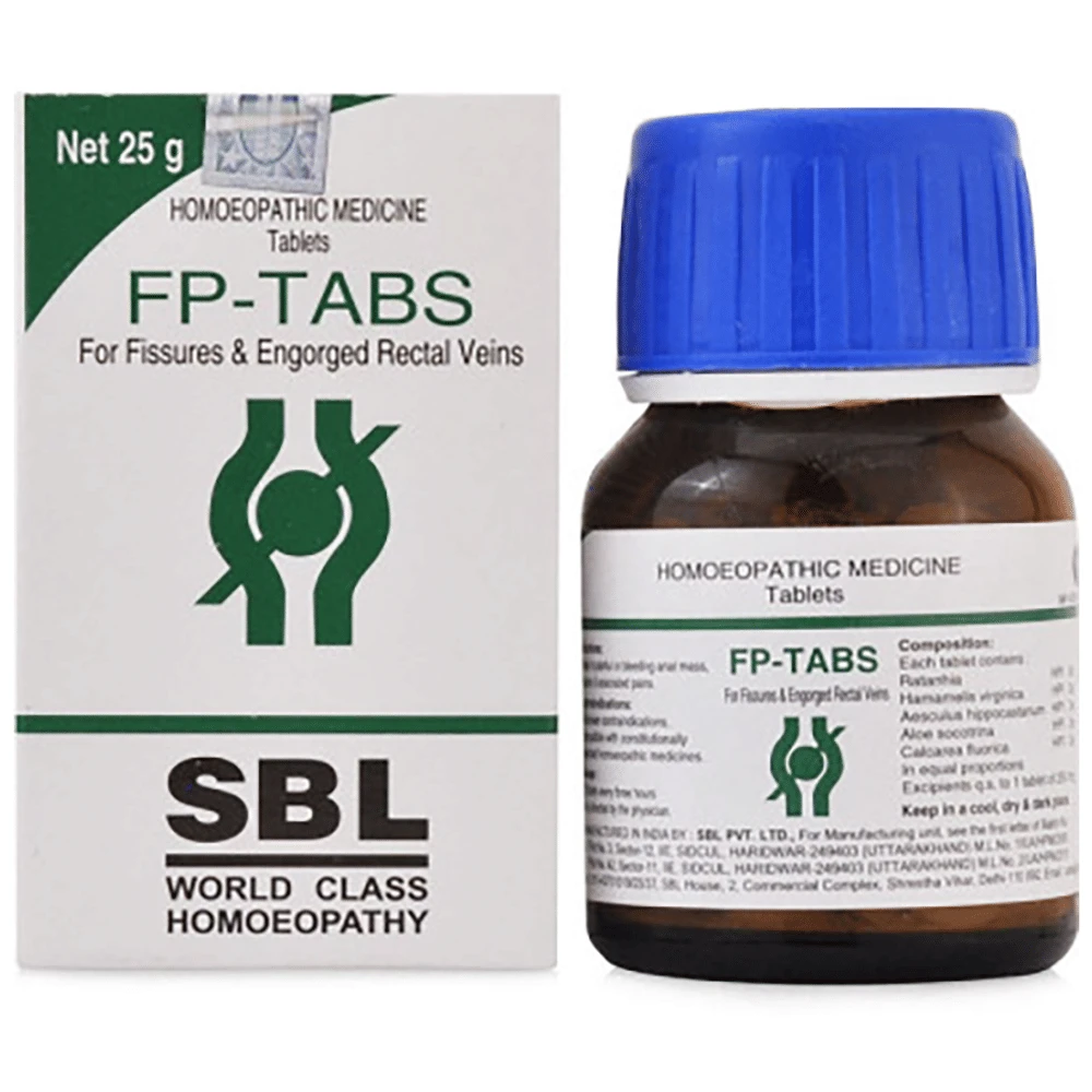 SBL FP-Tabs Tablet bottle of 25 gm Tablet