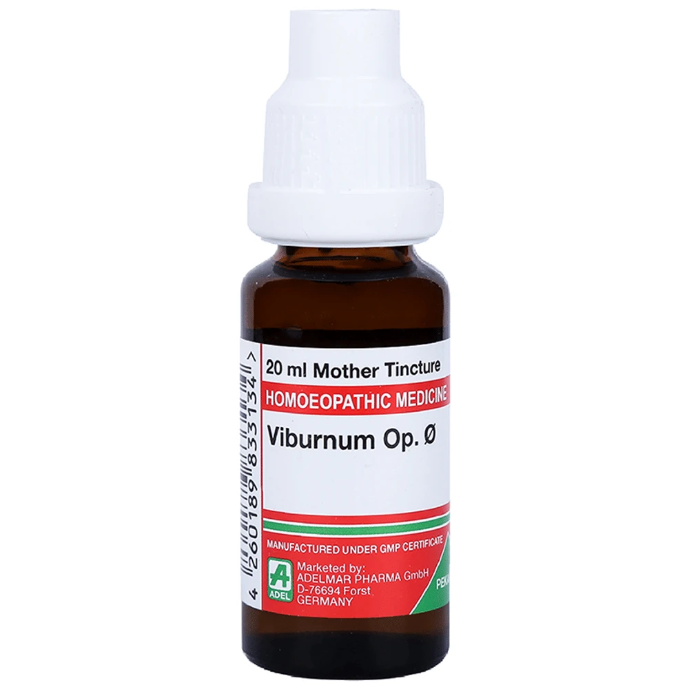 ADEL Viburnum OP Mother Tincture Q bottle of 20 ml Mother Tincture