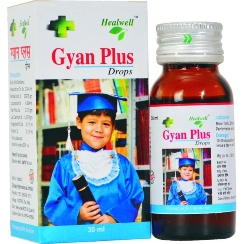 Healwell Gyan Plus Drop bottle of 30 ml Drop