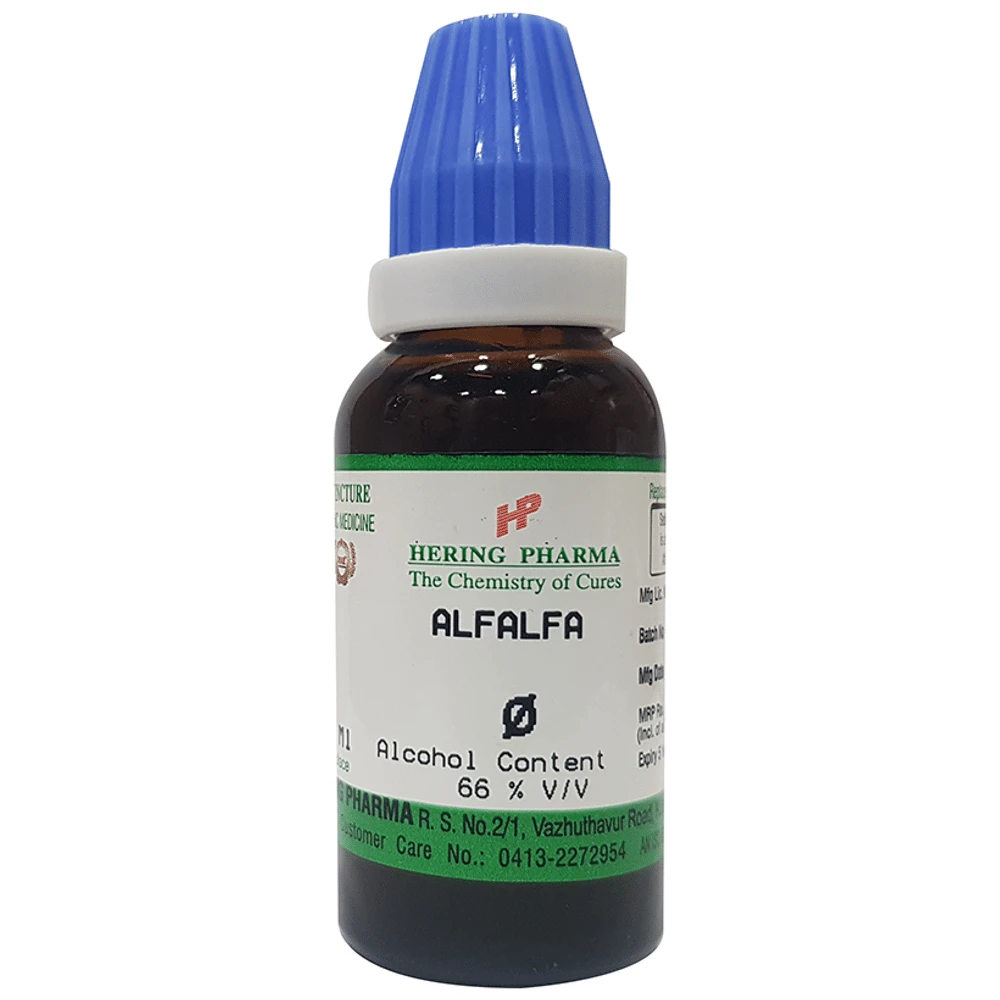 Hering Pharma Alfalfa Mother Tincture Q bottle of 30 ml Mother Tincture