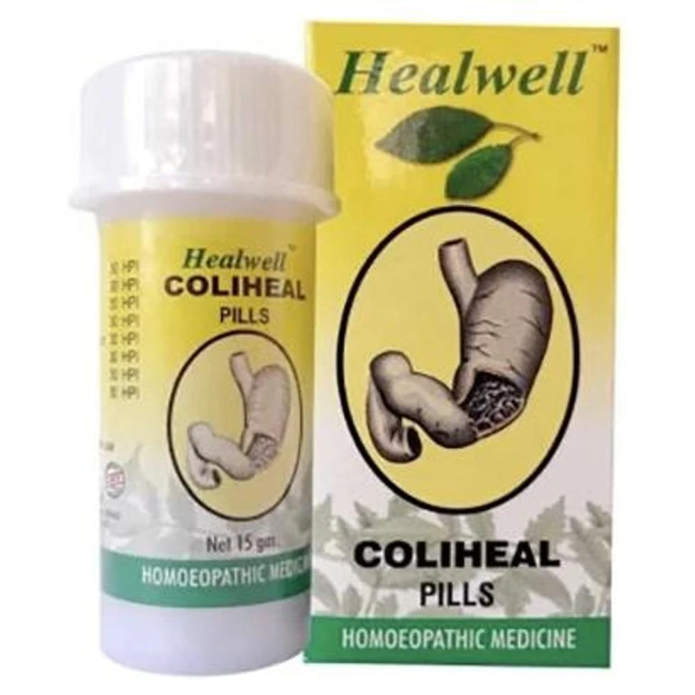 Healwell Coliheal Pills bottle of 15 gm Tablet