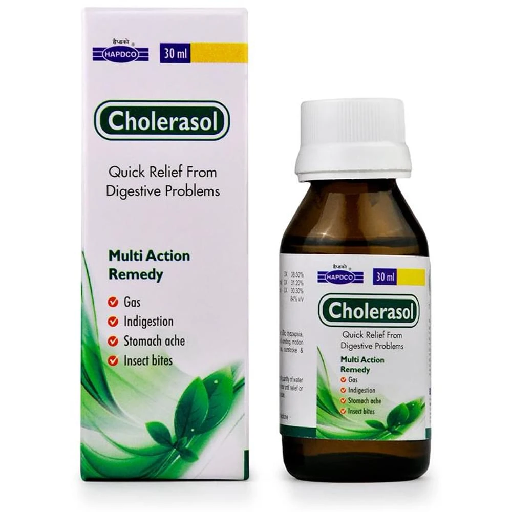 Hapdco Cholerasol Drop bottle of 30 ml Drop