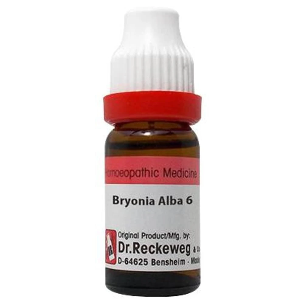 Dr. Reckeweg Bryonia Alba Dilution 6 CH bottle of 11 ml Dilution