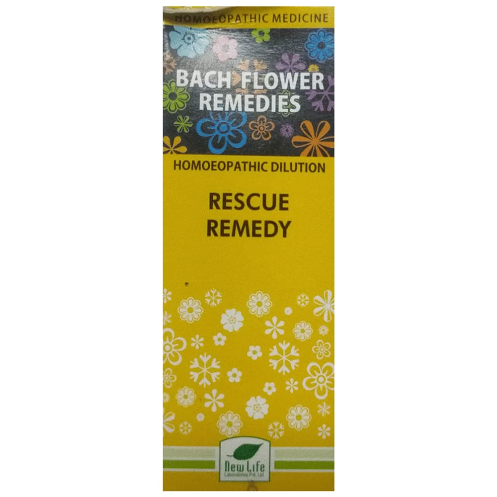 New Life Bach Flower Rescue Remedy 30 bottle of 30 ml Dilution