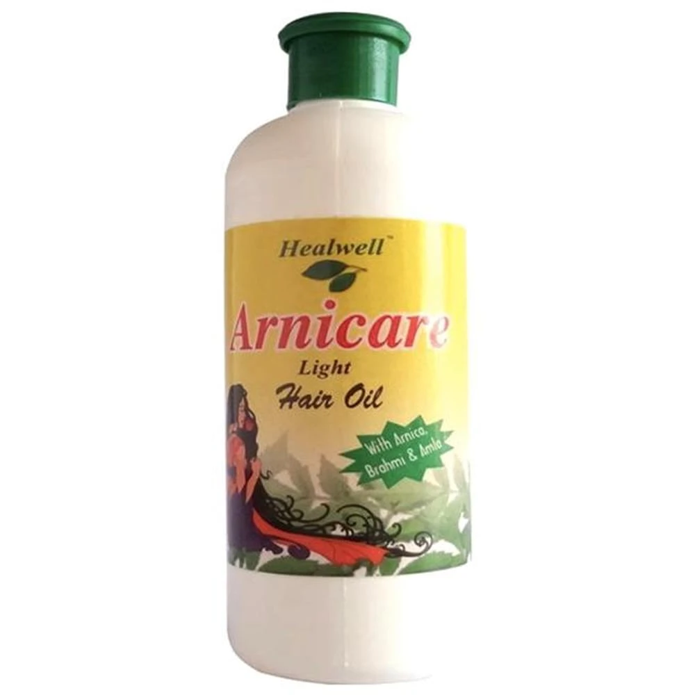 Healwell Arnicare Light Hair Oil bottle of 200 ml Oil Healwell Arnicare Light Hair Oil bottle of 200 ml Oil