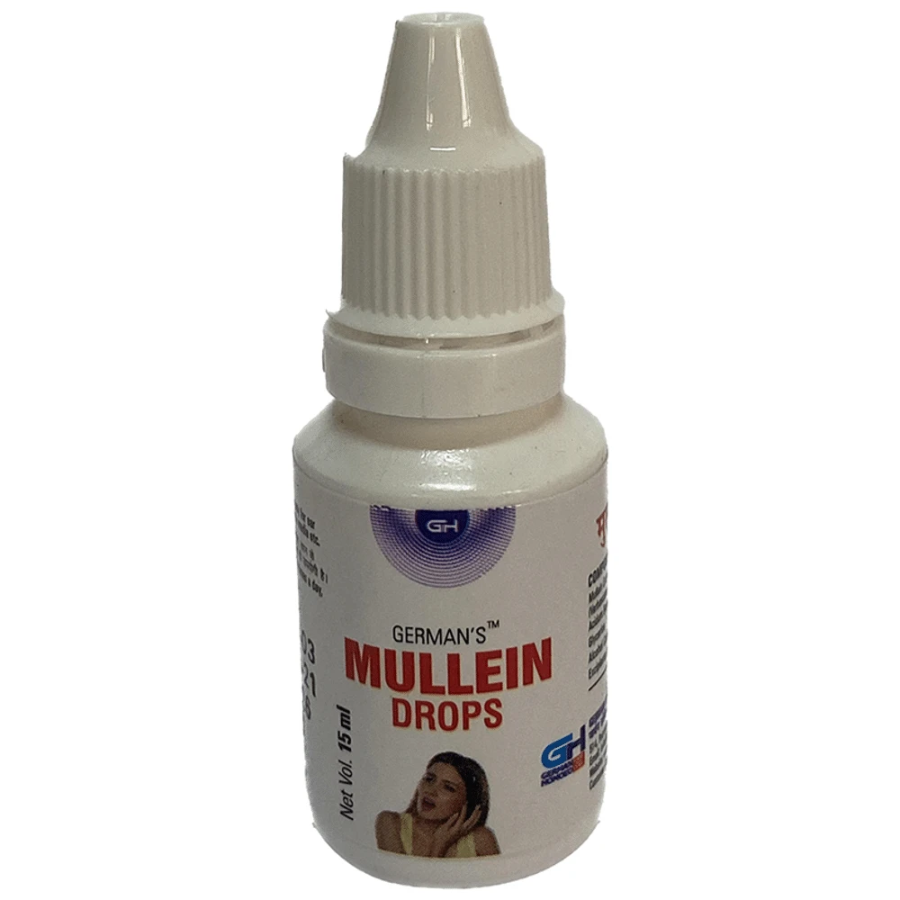 German's Mullein Drop bottle of 15 ml Drop
