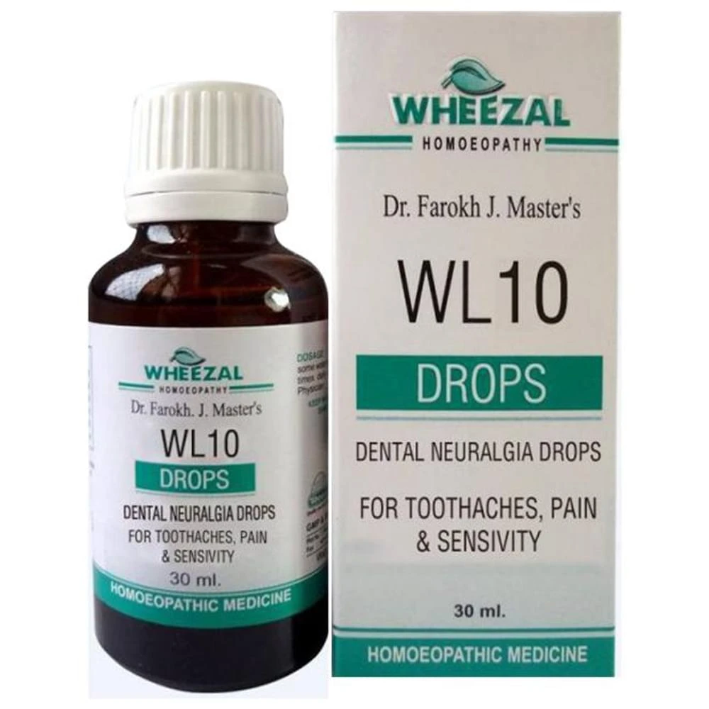 Wheezal WL10 Dental Neuralgia Drop bottle of 30 ml Drop