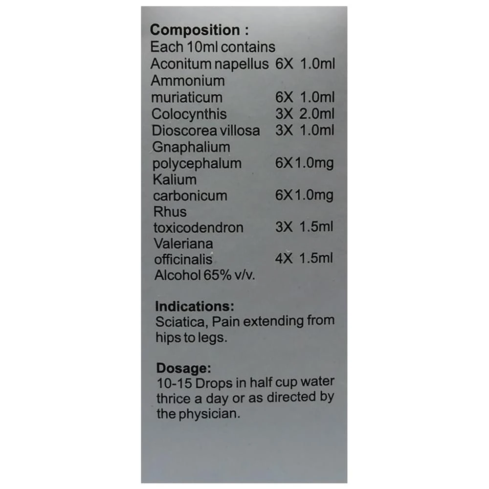 Bhargava Sciaati Drop bottle of 30 ml Drop Bhargava Sciaati Drop bottle of 30 ml Drop