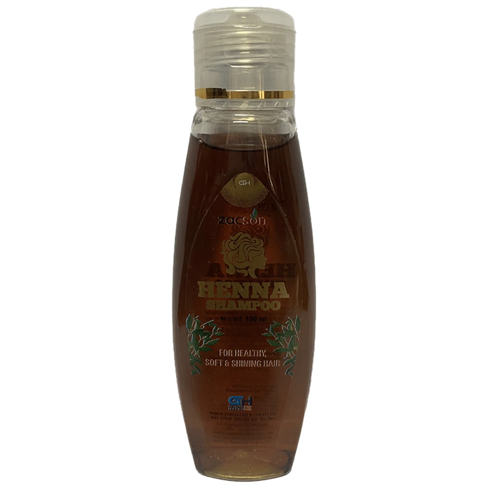 Zacson Henna Shampoo bottle of 100 ml Shampoo Zacson Henna Shampoo bottle of 100 ml Shampoo