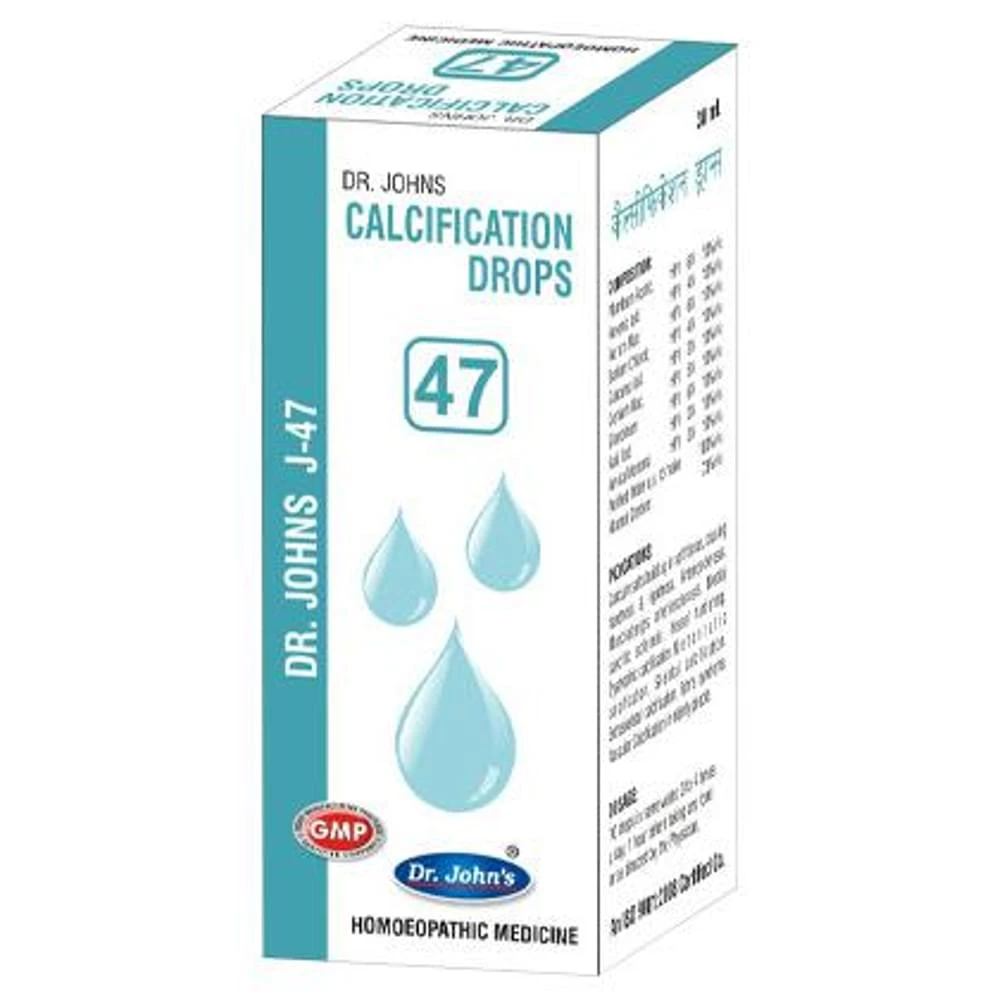 Dr. Johns J-47 Calcification Drop bottle of 30 ml Drop