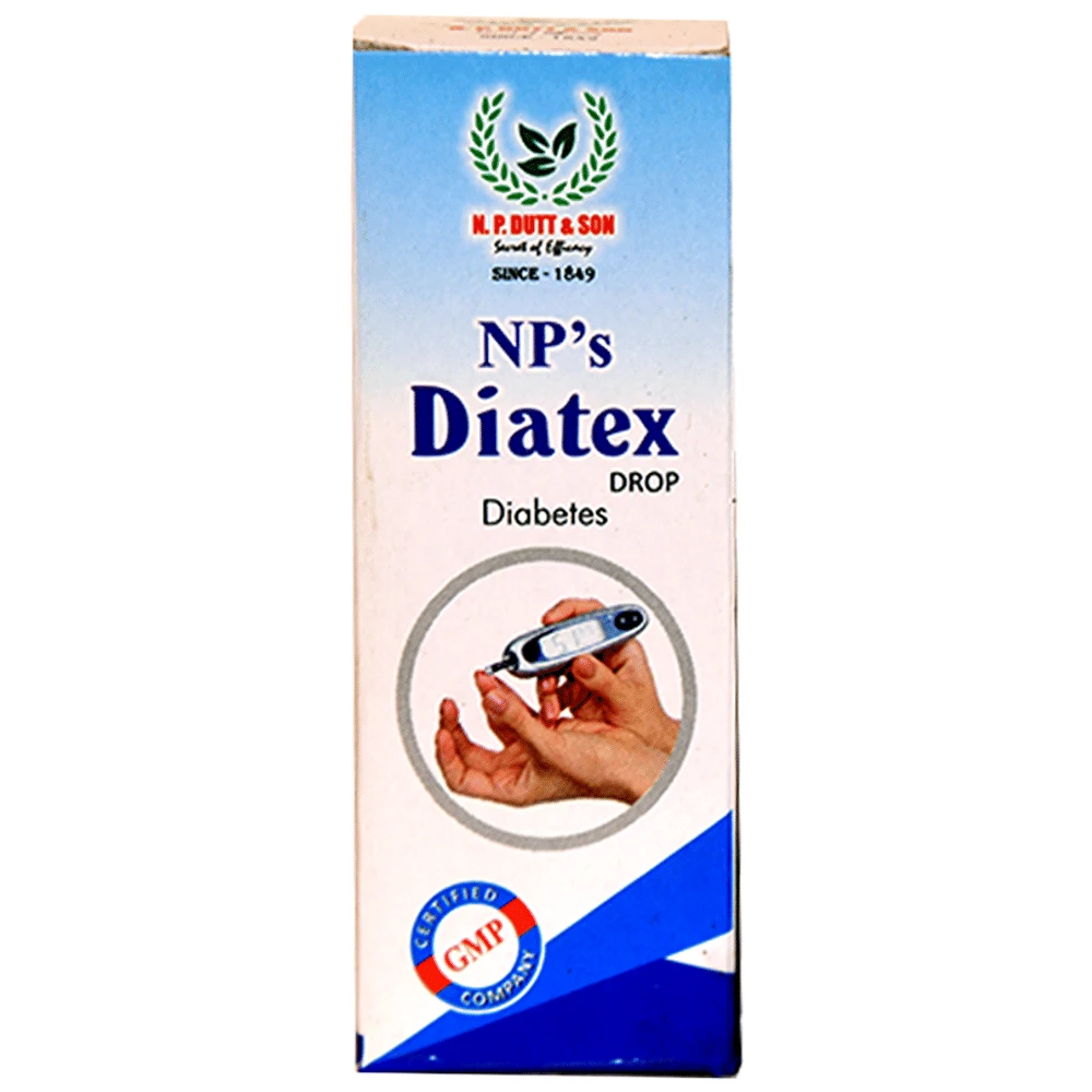 Np's Diatex Drop for Diabetes bottle of 30 ml Drop