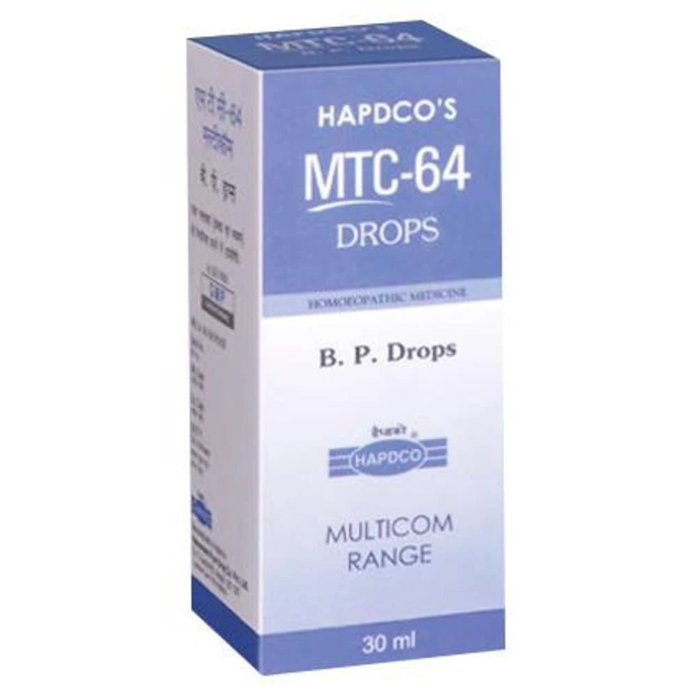 Hapdco MTC-64 B.P. Drop bottle of 30 ml Drop