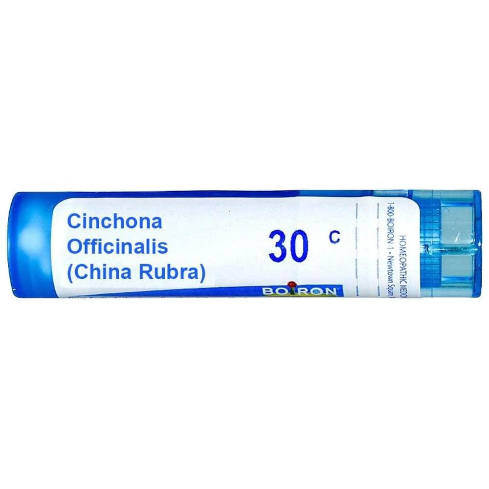 Boiron Cinchona Officinalis (China Rubra) Multi Dose Approx 80 Pellets 30 CH bottle of 4 gm Pellets Boiron Cinchona Officinalis (China Rubra) Multi Dose Approx 80 Pellets 30 CH bottle of 4 gm Pellets
