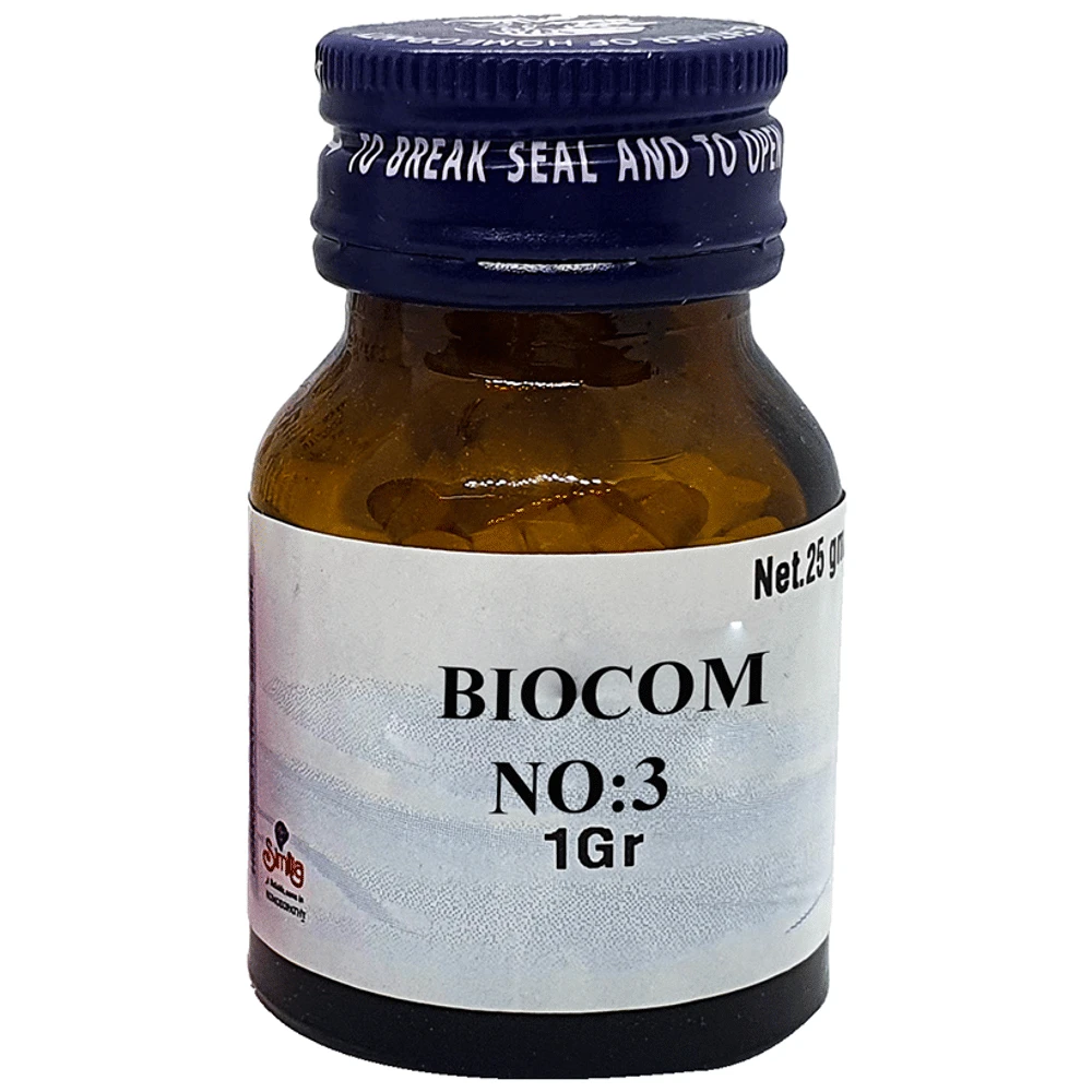 Similia Biocom No.3 Tablet bottle of 25 gm Biocombination Tablet
