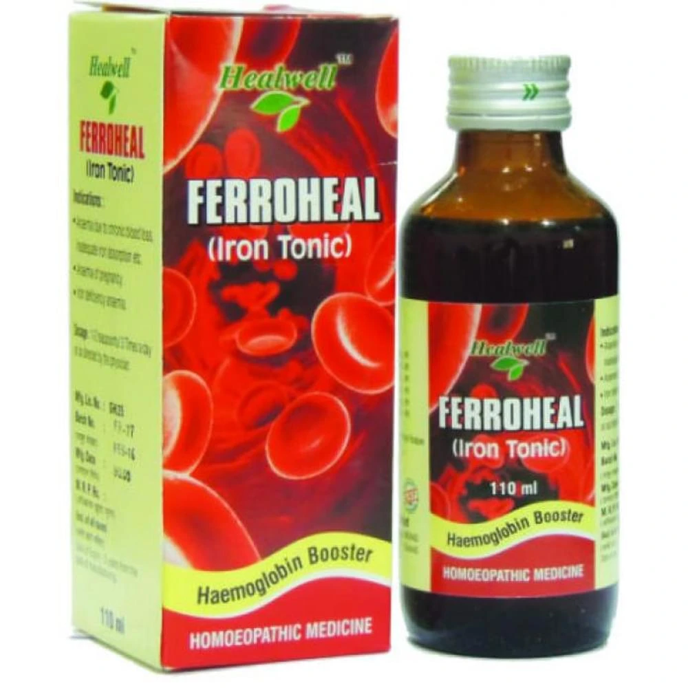 Healwell Ferroheal Tonic bottle of 200 ml Tonic