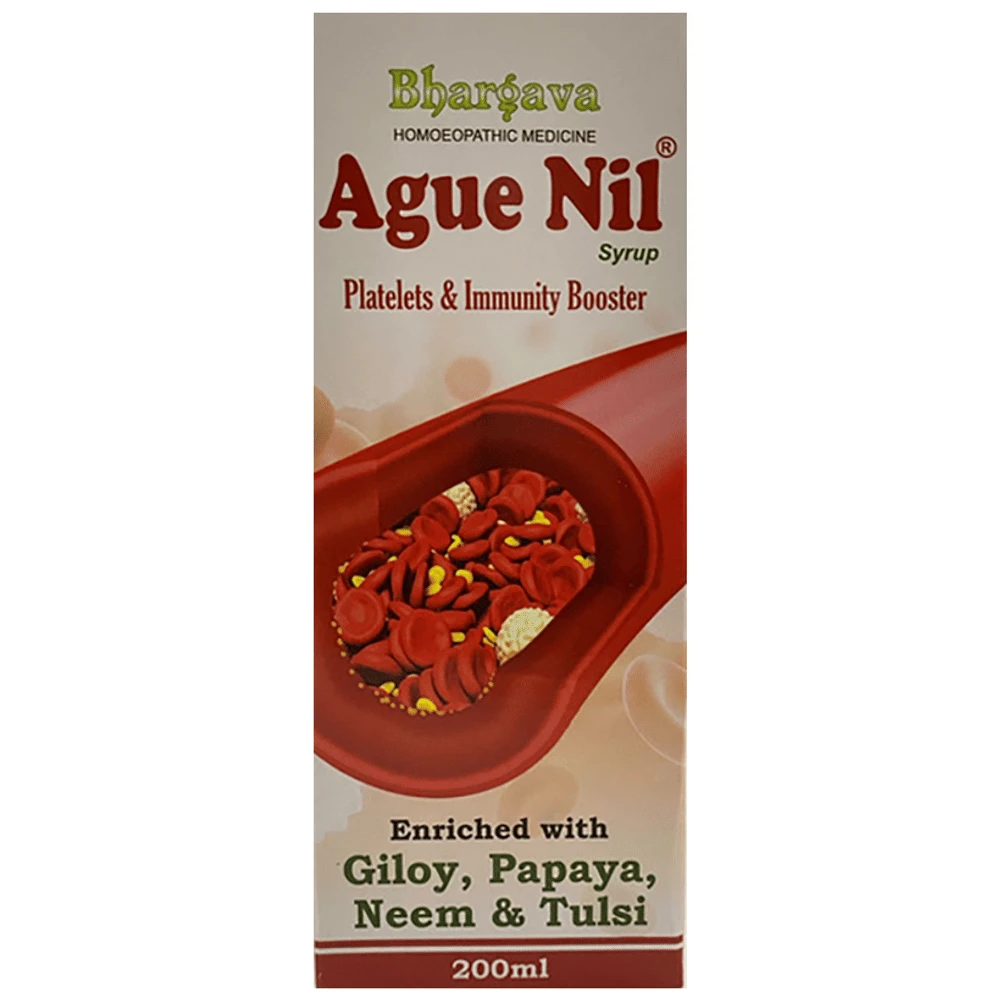 Bhargava Ague Nil Syrup bottle of 200 ml Syrup Bhargava Ague Nil Syrup bottle of 200 ml Syrup