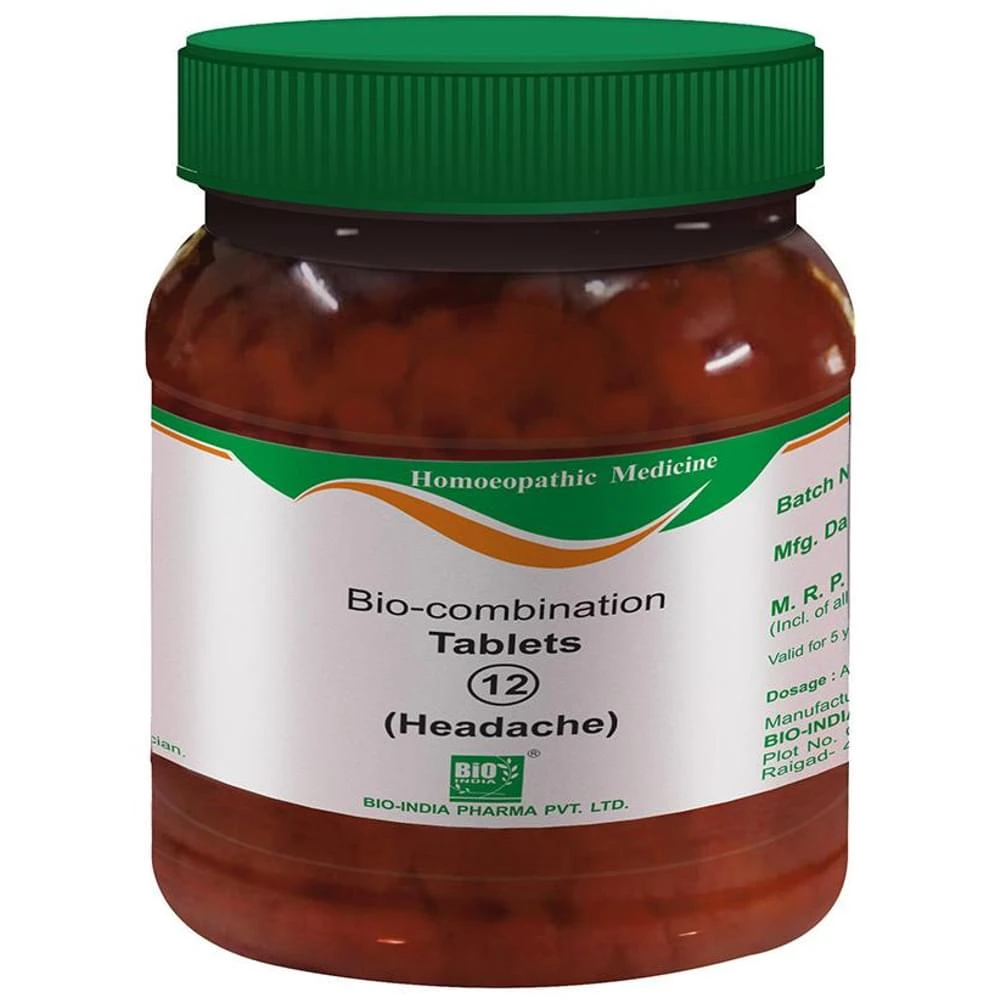 Bio India Bio-combination 12 Tablet bottle of 450 gm Biocombination Tablet