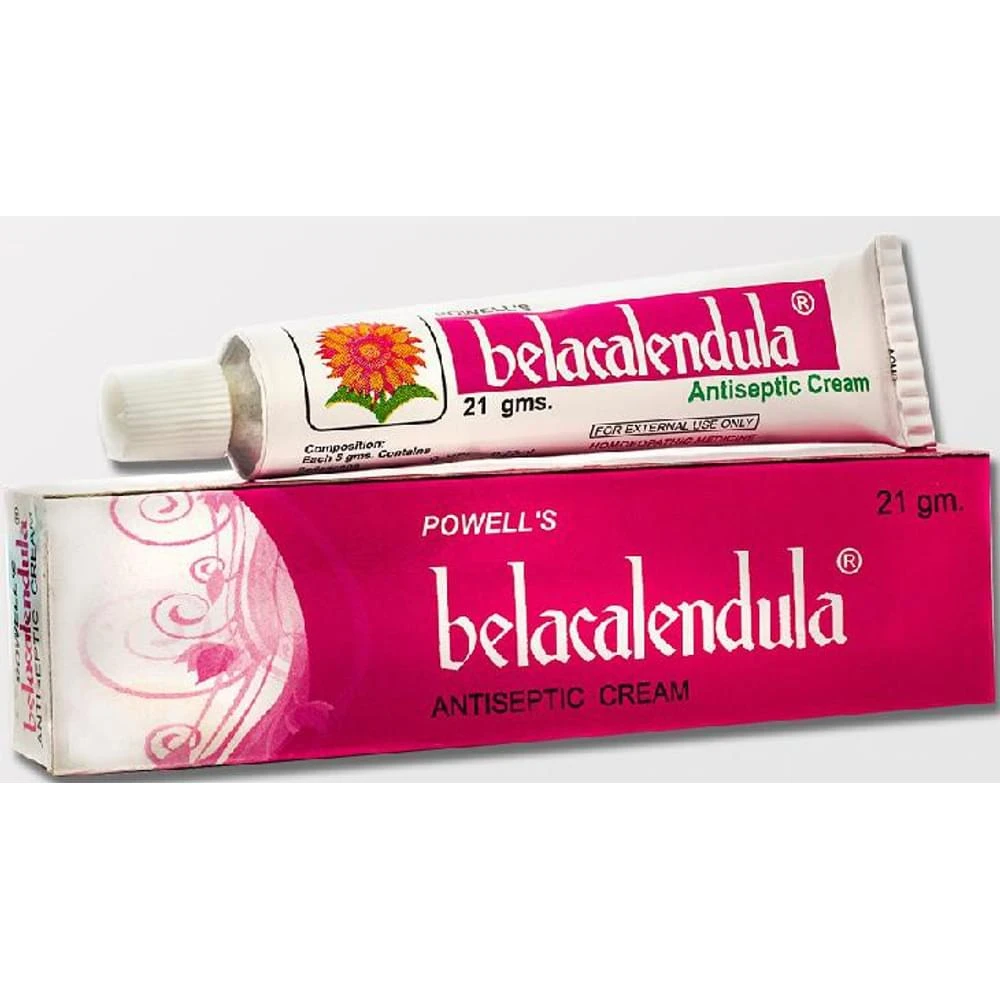 Powell's Belacalendula Cream tube of 21 gm Cream