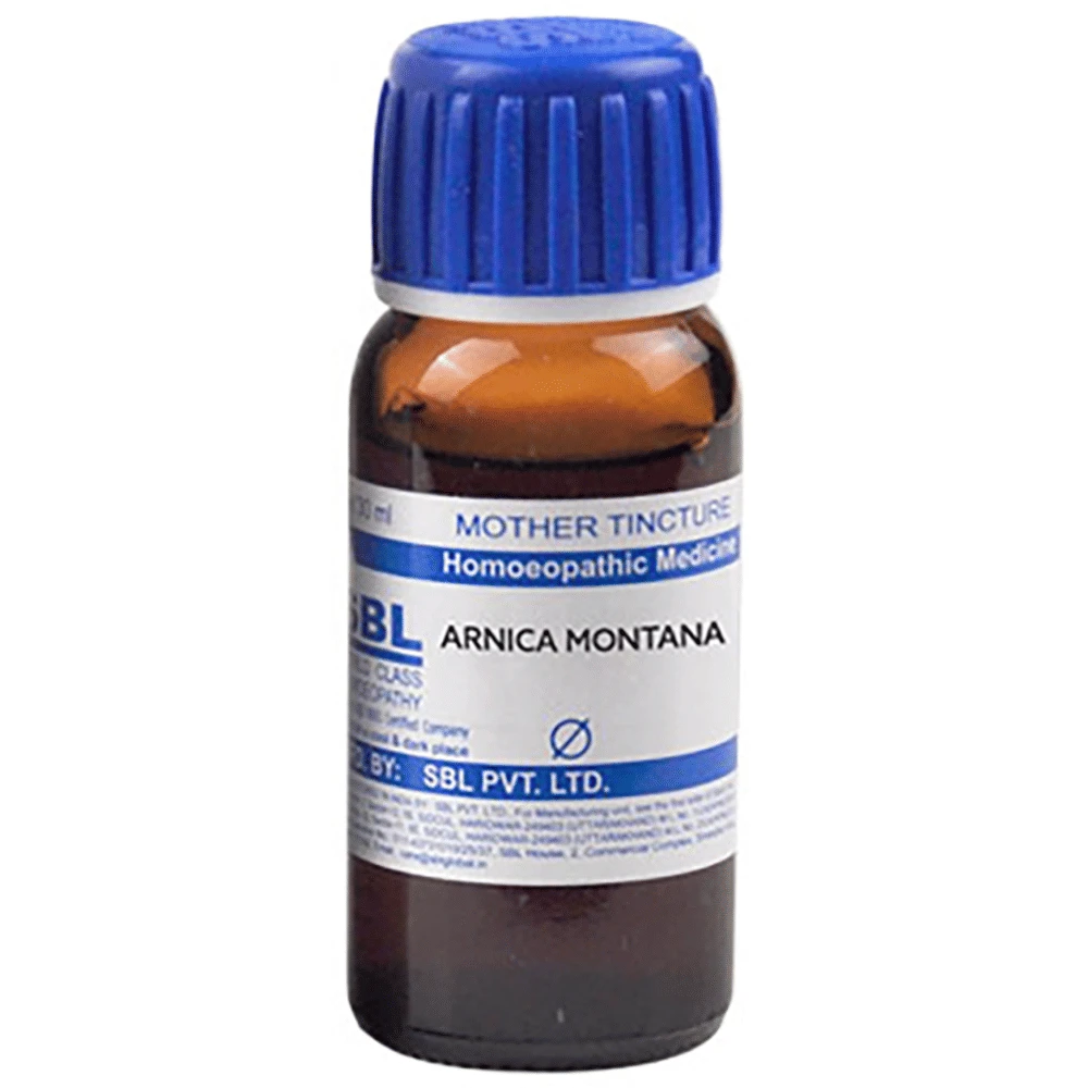 SBL Arnica Montana Mother Tincture Q bottle of 30 ml Mother Tincture