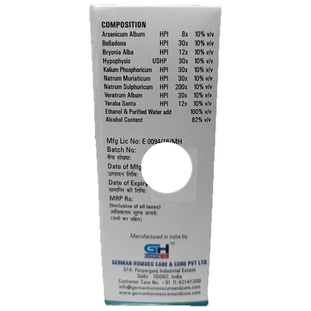 German's 540 Asthma Care and Cure Drop bottle of 30 ml Drop German's 540 Asthma Care and Cure Drop bottle of 30 ml Drop