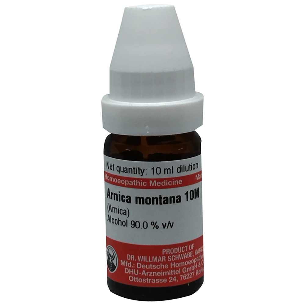 Dr Willmar Schwabe Germany Arnica Montana (Arnica) Dilution 10M bottle of 10 ml Dilution
