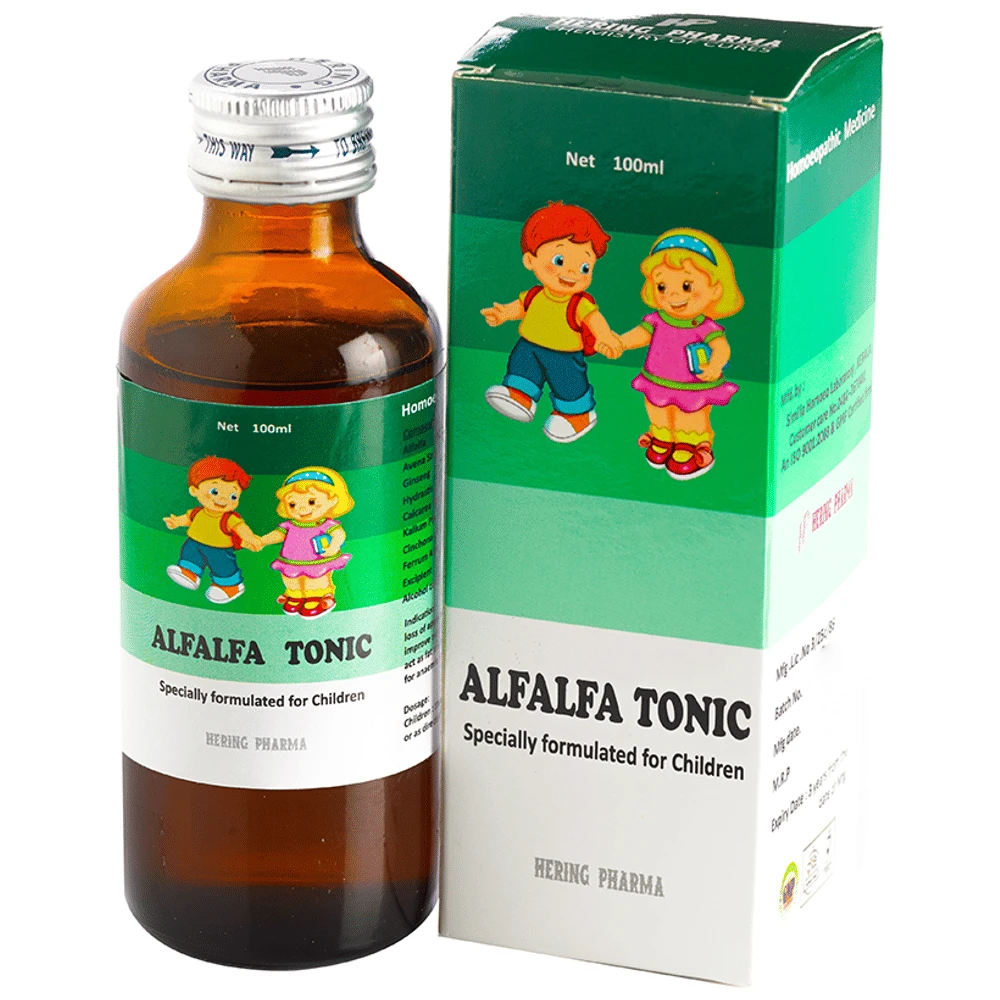 Hering Pharma Alfalfa Tonic bottle of 100 ml Tonic