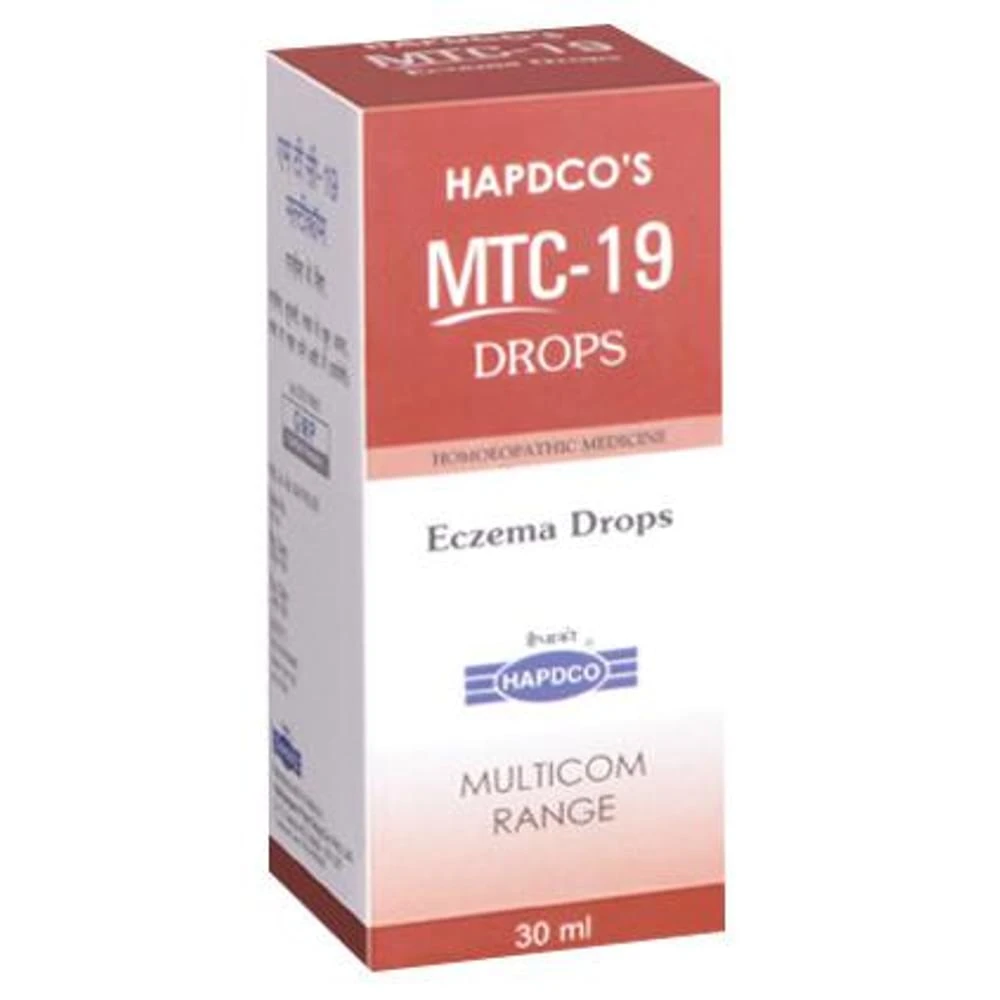 Hapdco MTC-19 Eczema Drop bottle of 30 ml Drop