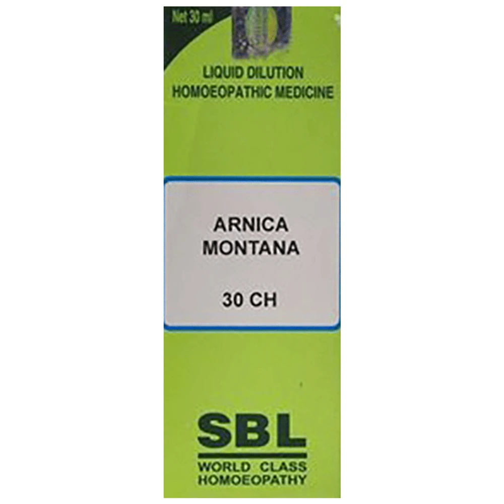 SBL Arnica Montana Dilution Dilution 30 CH bottle of 30 ml Dilution