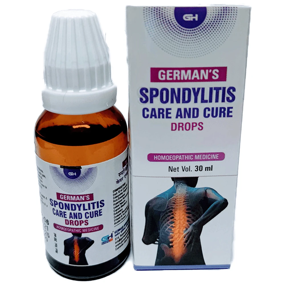 German's Spondylitis Care and Cure Drop bottle of 30 ml Drop