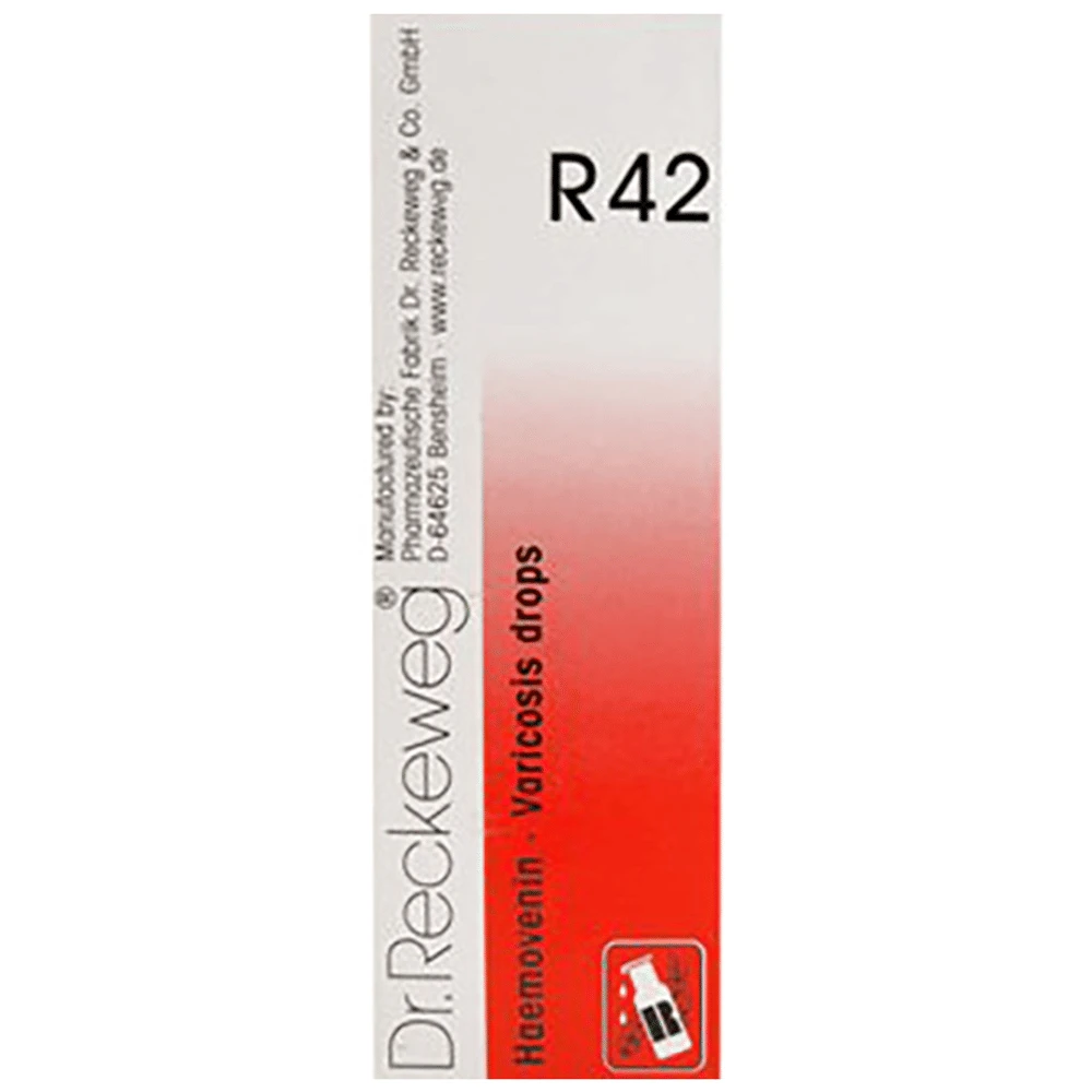Dr. Reckeweg R42 Varicosis Drop bottle of 22 ml Drop