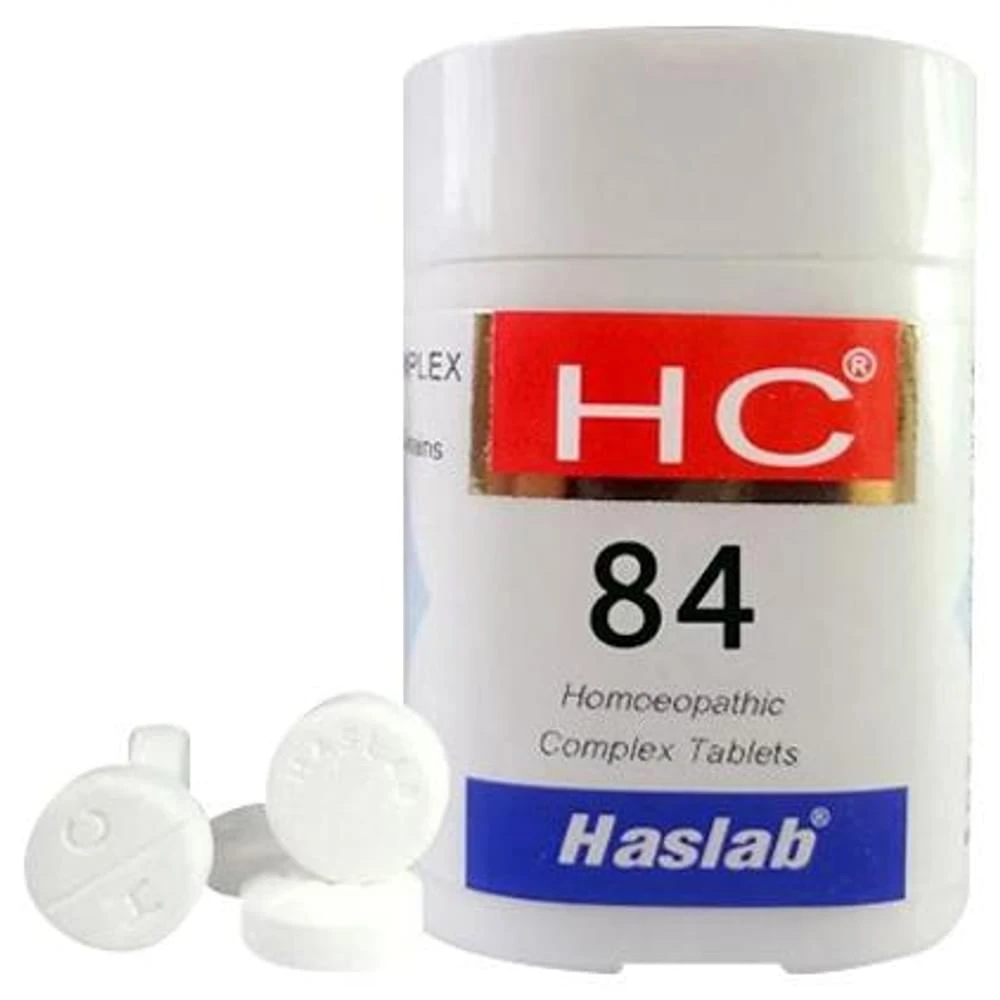 Haslab HC 84 Baryta Complex Tablet bottle of 20 gm Tablet