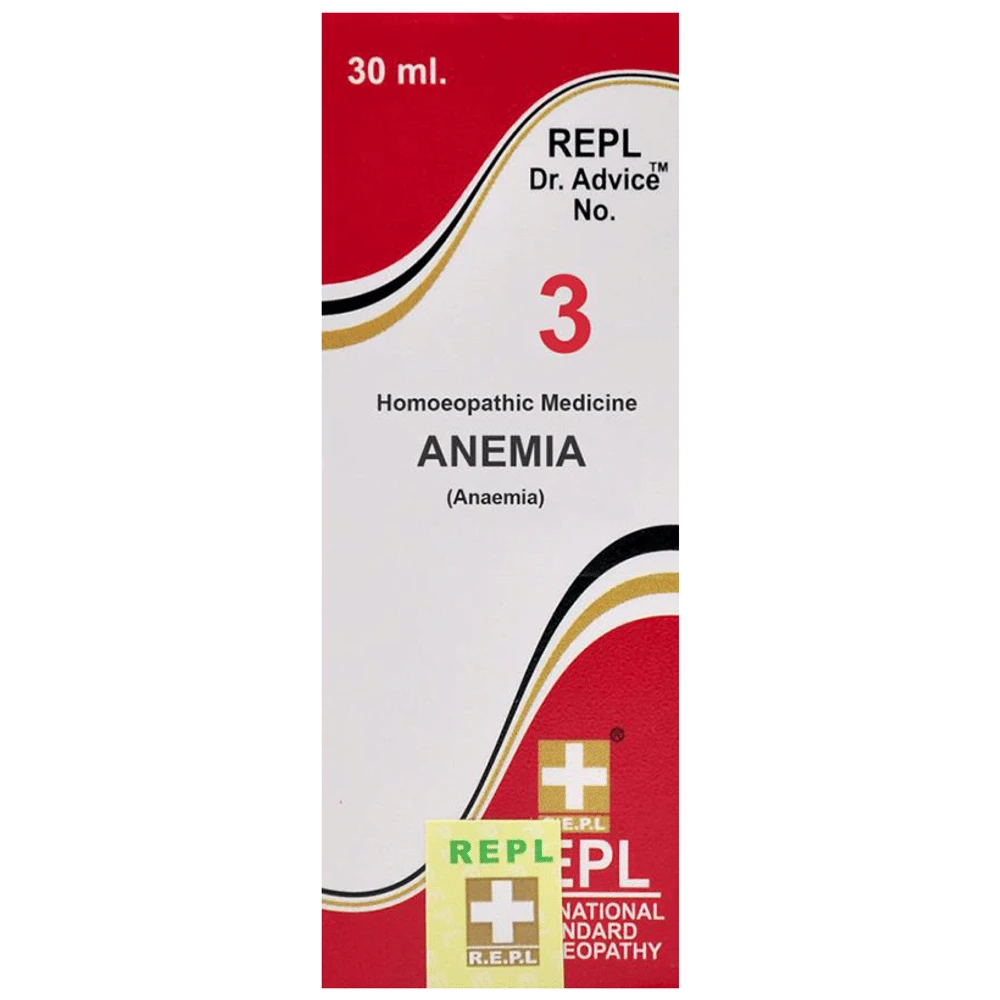REPL Dr. Advice No.3 Anemia Drop bottle of 30 ml Drop