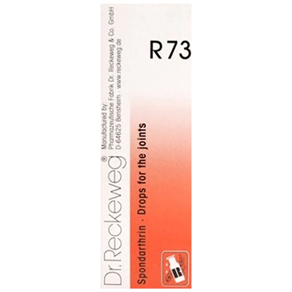 Dr. Reckeweg R73 Joint Pain Drop | Bone, Joint & Muscle Care bottle of 22 ml Drop
