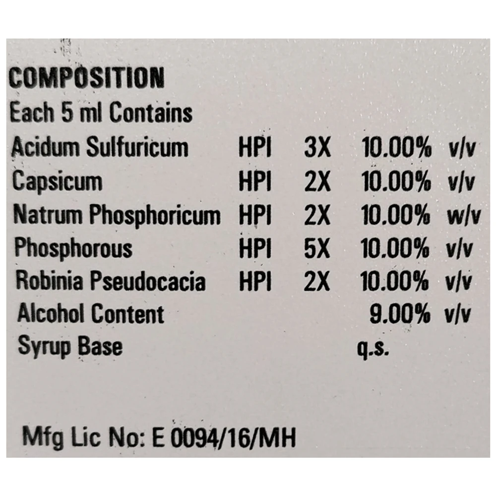 German's Gas Go Care and Cure Syrup bottle of 100 ml Syrup