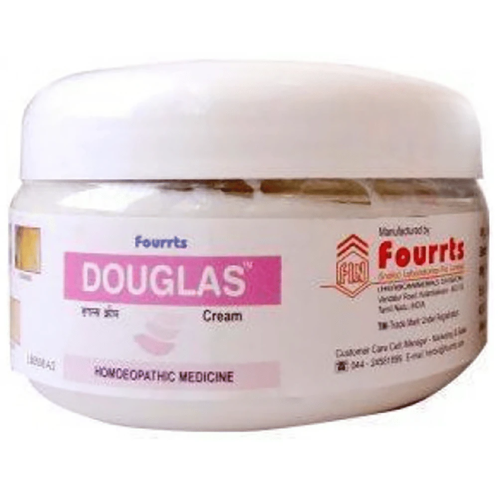 Fourrts Douglas Cream jar of 125 gm Cream