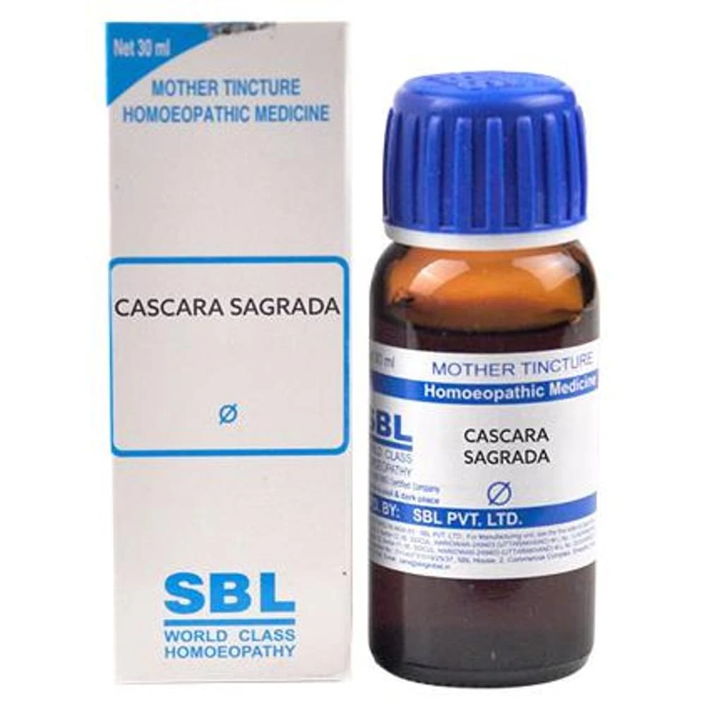 SBL Cascara Sagrada Mother Tincture Q bottle of 30 ml Mother Tincture