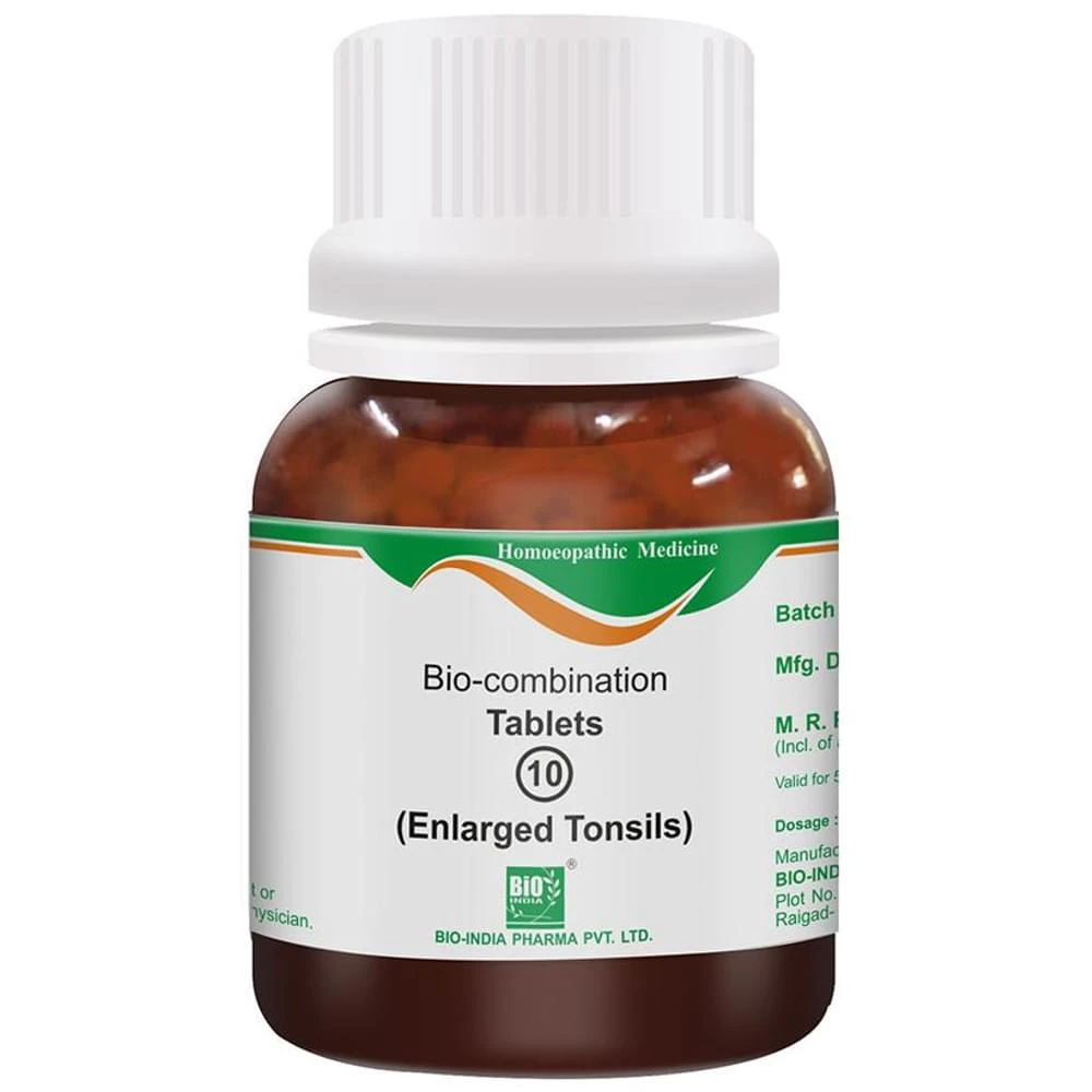 Bio India Bio-combination 10 Tablet bottle of 25 gm Biocombination Tablet