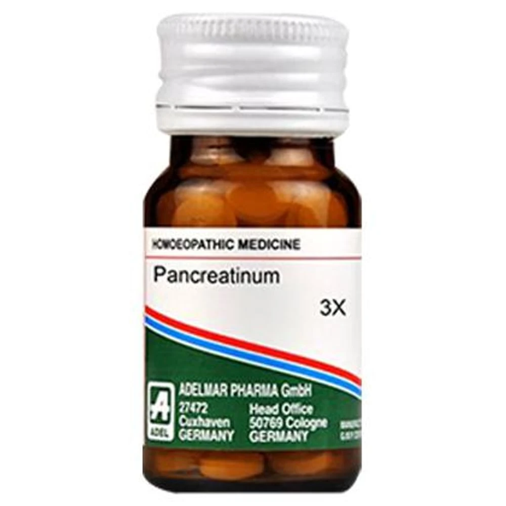 ADEL Pancreatinum Trituration Tablet 3X bottle of 20 gm Trituration Tablet
