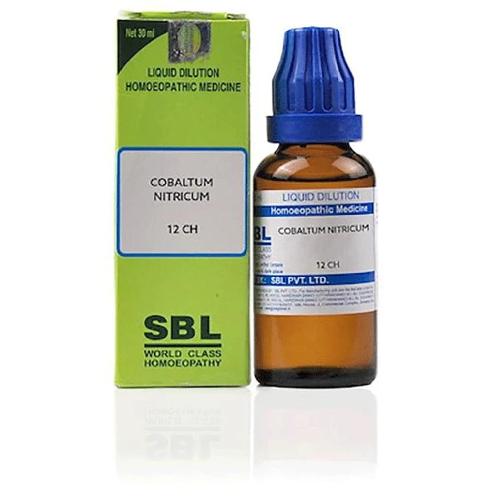SBL Cobaltum Nitricum Dilution 12 CH bottle of 30 ml Dilution