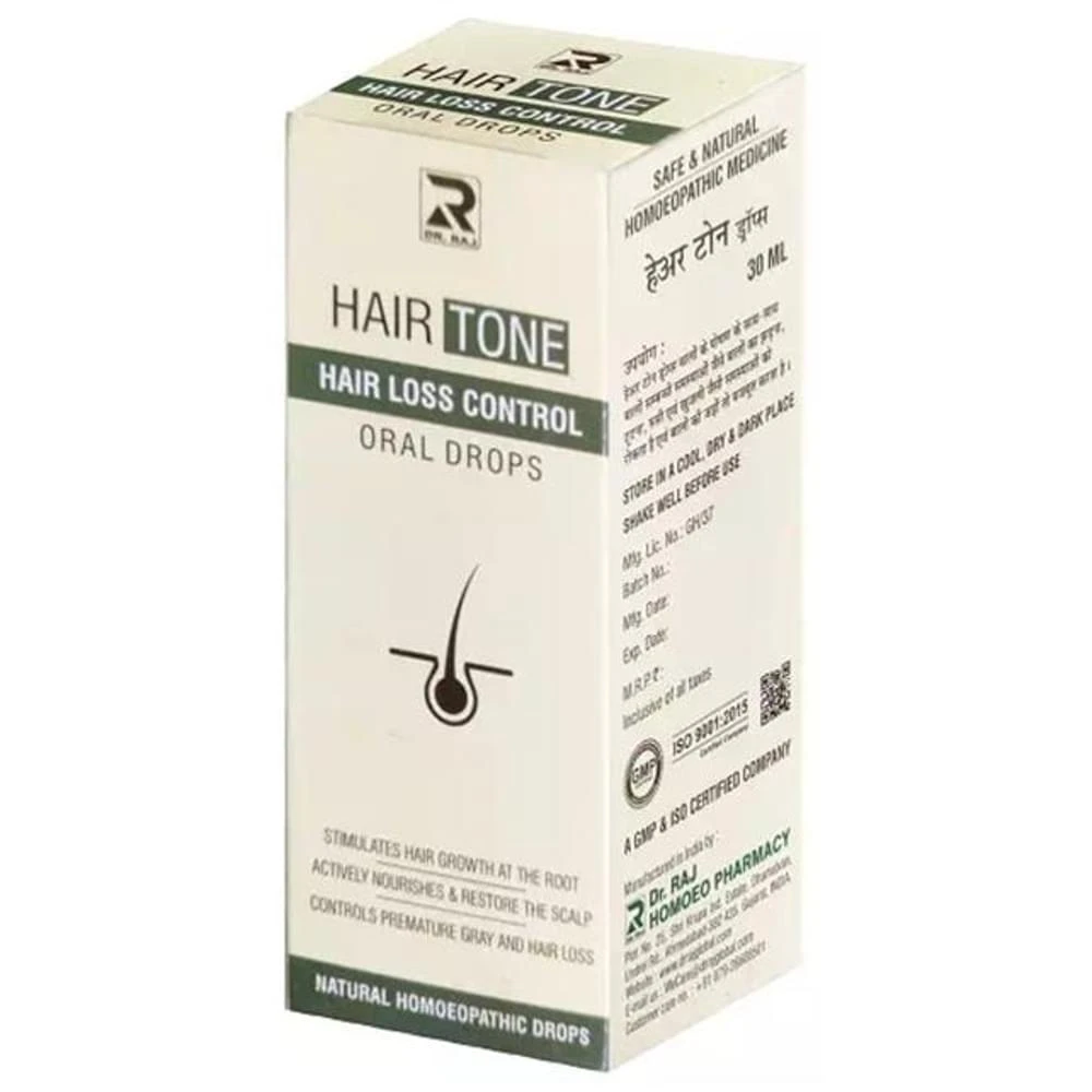 Dr. Raj Hair Tone Oral Drops bottle of 30 ml Oral Drops Dr. Raj Hair Tone Oral Drops bottle of 30 ml Oral Drops