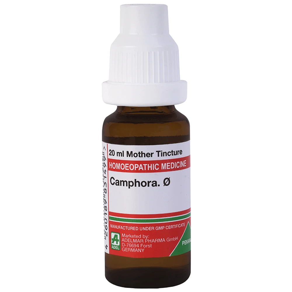 ADEL Camphora. Mother Tincture Q bottle of 20 ml Mother Tincture