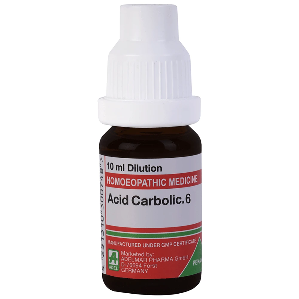 ADEL Acid Carbolic Dilution 6 bottle of 10 ml Dilution ADEL Acid Carbolic Dilution 6 bottle of 10 ml Dilution