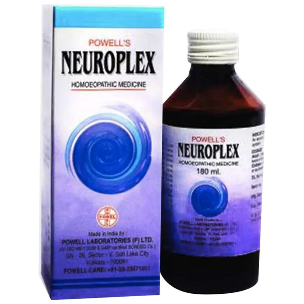Powell's Neuroflex Syrup bottle of 180 ml Syrup