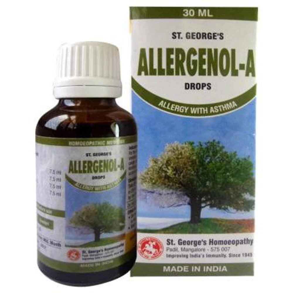 St. George‚Äôs Allergenol-A Drop bottle of 30 ml Drop