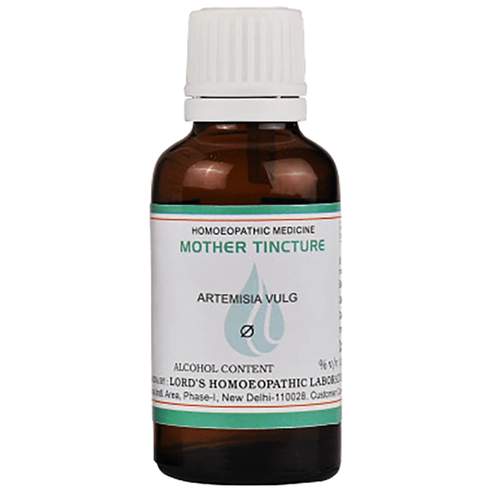 Lord's Artemisia Vulg Mother Tincture Q bottle of 30 ml Mother Tincture