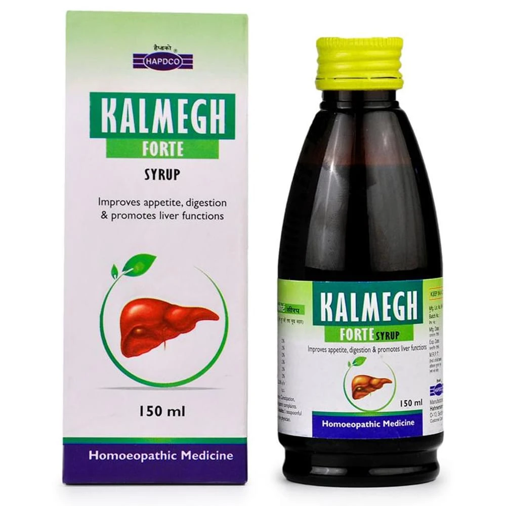 Hapdco Kalmegh Forte Syrup bottle of 150 ml Syrup