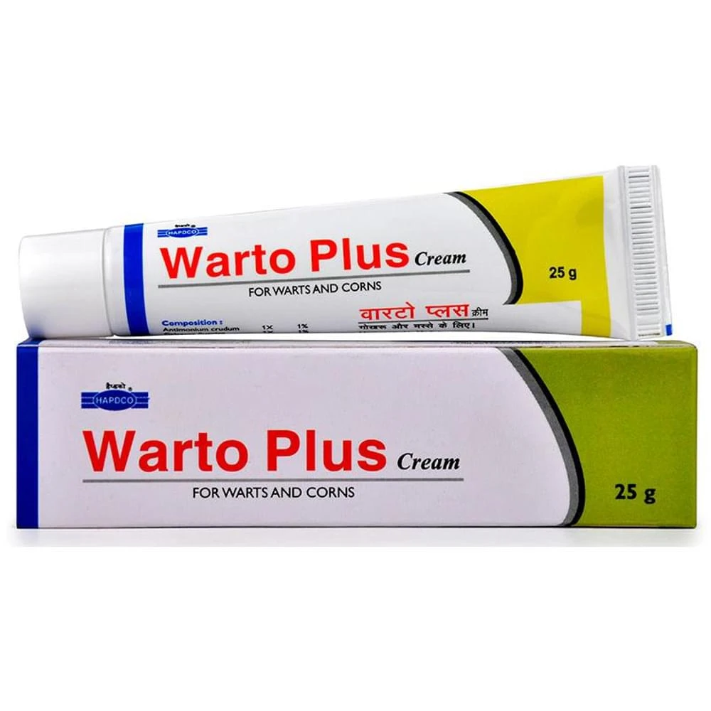Hapdco Warto Plus Cream tube of 25 gm Cream