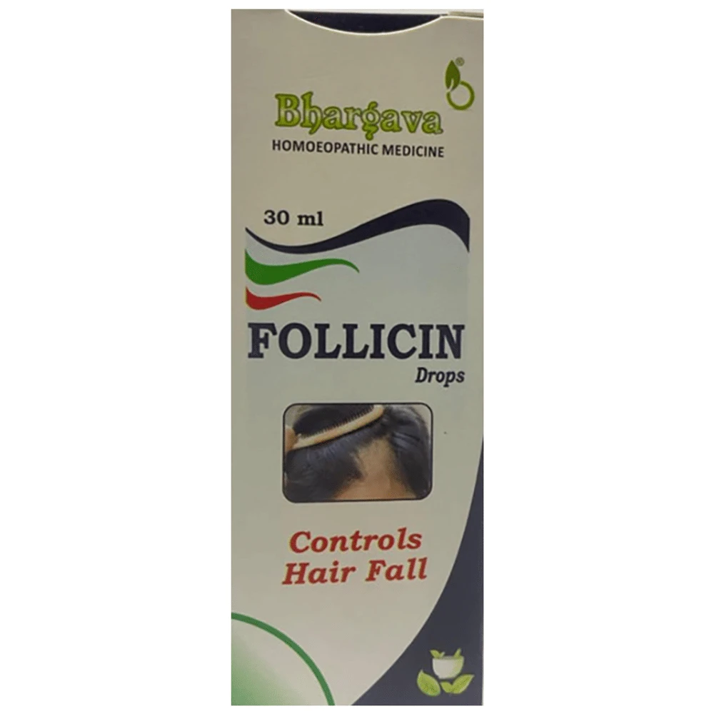 Bhargava Follicin Oral Drops bottle of 30 ml Oral Drops Bhargava Follicin Oral Drops bottle of 30 ml Oral Drops
