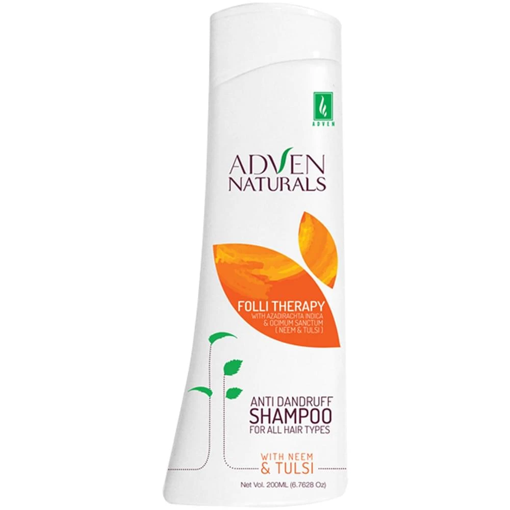 Adven Naturals Anti Dandruff Shampoo bottle of 200 ml Shampoo